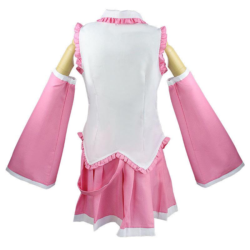2025 XS-3XL Full Set Pink Cherry Hatsune Miku Cosplay Costume Wig Headwear Prop Miku Cosplay Accessories Halloween Party Outfit