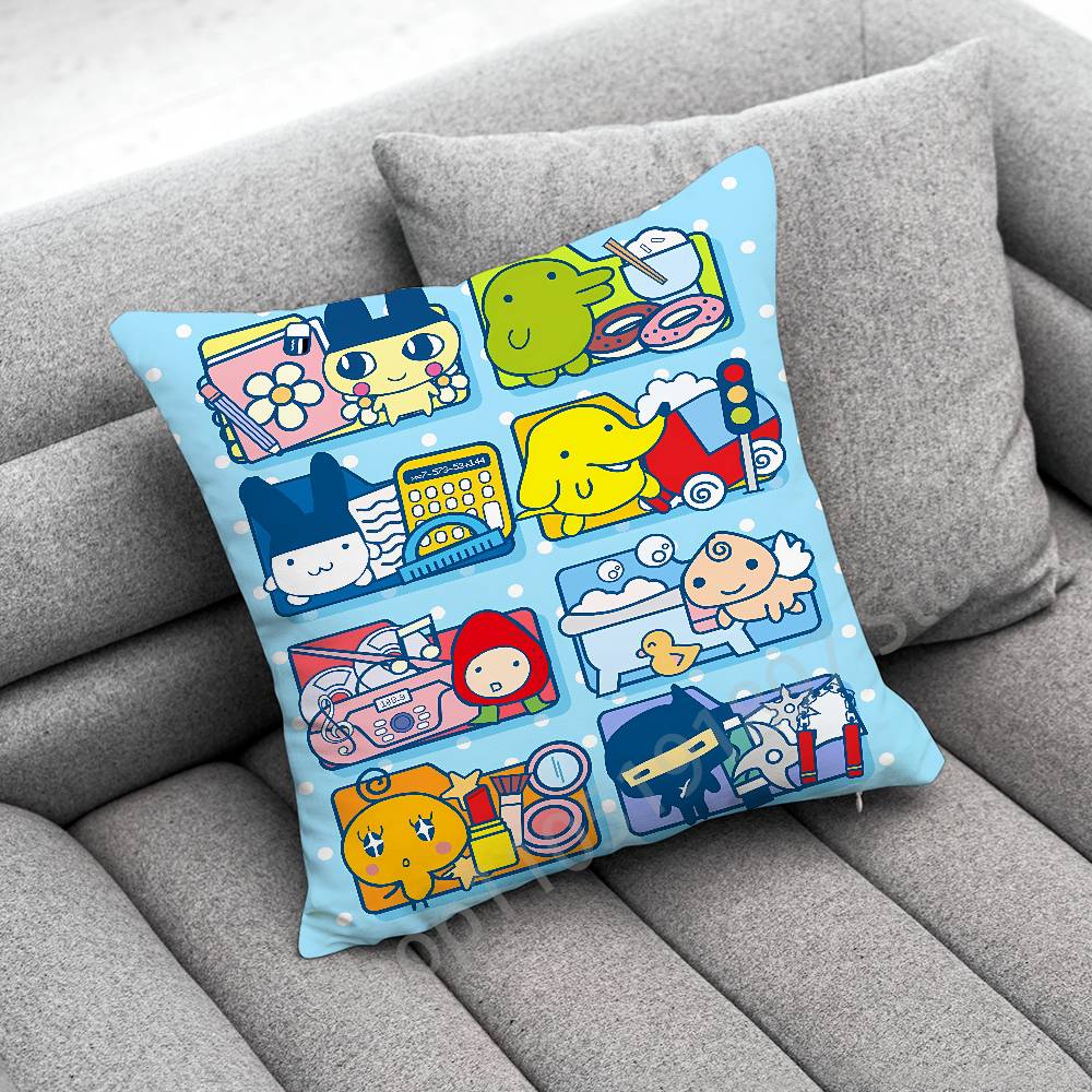 

T-Tamagotchi Kuchipatchi Mametch Throw Pillow Case For 55x55cm 40x40cm 45x45cm 50x50cm 30x30cm Square Office Pillowship Cover 30cmx30cm