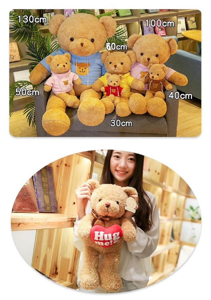 Bear Plush Pillow 50cm
