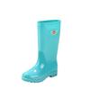 Fashion outer wear tall non-slip rain boots women's summer adult work waterproof shoes wear-resistant comfortable rain shoes beach catch the sea