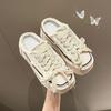 Women Canvas Slippers Spring Autumn New Heelless Casual Women Vulcanized Thick Sole Half Slippers