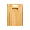 Bamboo Cutting Board: Square Kitchen Thawing Board, Travel & Camping Portable Option