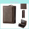 Pu Womens Wallet With Multiple Card Slots And Coin Pocket For Daily Use