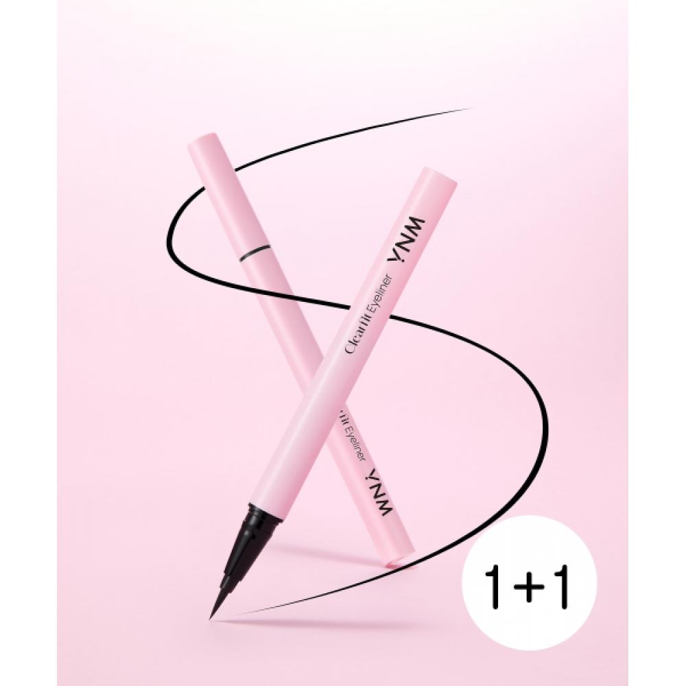 Ynm [2 Pack] Clear Fit Eyeliner 2color 02 brown/02 brown