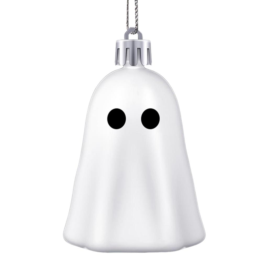 Halloween Hanging Ornaments Multi-Purpose Halloween Tree Decorations Mini Spooky Ghost Ornament for Wall Door Handle Tree Branch