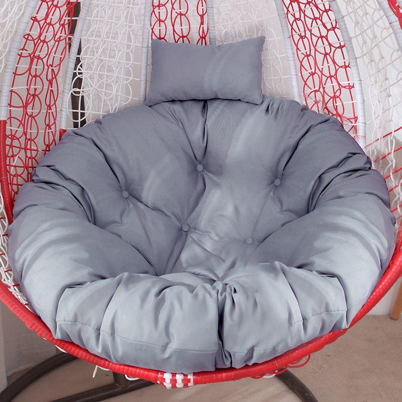 Rattan Swing Chair Cushion Hanging Egg Chair Soft Mat Pad Cover Inoutdoor Patio