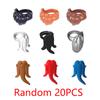 Military Building Blocks Accessories Soldier Figures Soviet Helmets Guard Hat Navy Pirate Firefighter Army Hats Mini Bricks Toys
