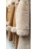 Luxury Faux Fox Fur Women's Winter Coat - Thick, Fleece-Lined, Eco-Friendly