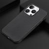 For iPhone 16 Pro Max Case Carbon Fiber Texture PU+PC+TPU Phone Cover