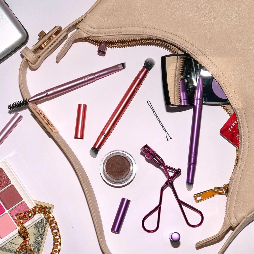 Real Technique Double Time Brush Lash Set + Kit, 4-piece