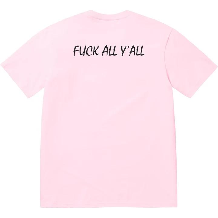 Supreme Split Tee Light Pink