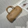 2025 Women's Cowhide Boston Bowling Bag: Versatile Shoulder & Messenger Bag for Commuting & Fashion