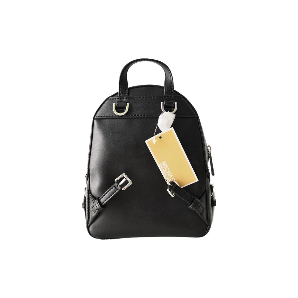 MICHAEL KORS Jaycee Leather Backpack Small Women's Black (Unisex) Backpacks 35T2S8TB1L BLACK