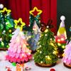 Christmas Tree 18/20cm DIY Handmade Christmas Pipe Cleaners Craft Kit Pipe Cleaners Supplies Pack Christmas Decorations Gifts