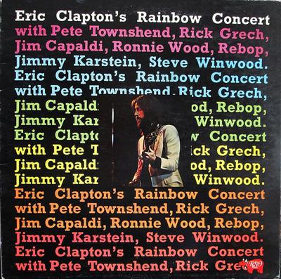 LP Record ERIC CLAPTON - Eric Claptons Rainbow Concert 2394116 RSO 1973 UK Rock Used