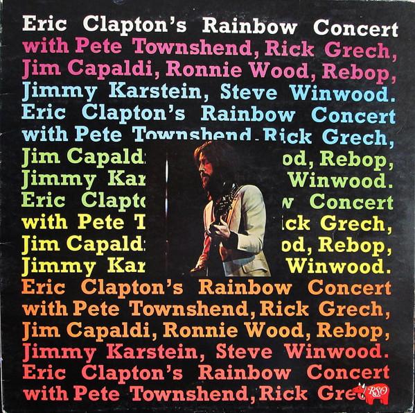 

LP Record ERIC CLAPTON - Eric Claptons Rainbow Concert 2394116 RSO 1973 UK Rock Used