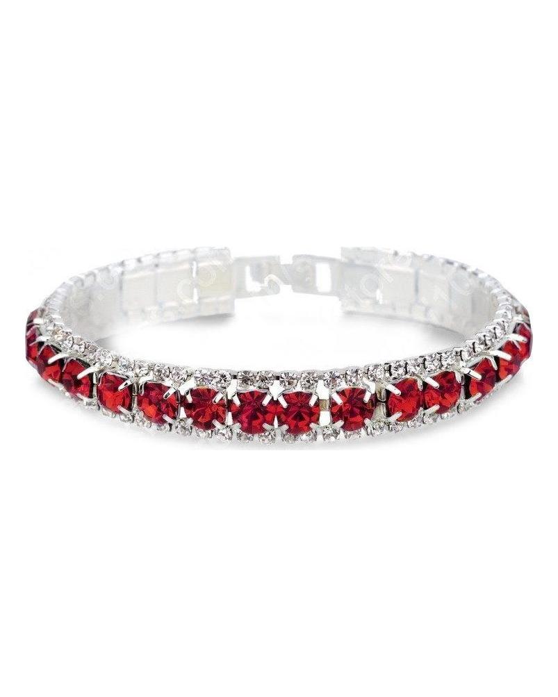 New Fashion Rhinestone Bracelet Bride Full Diamond Bracelet Wedding Clothing Wedding Accessories Women's High-Grade Shiny Bracelet