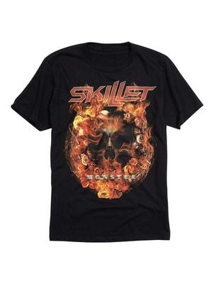 Vintage Skillet Monster Black Color Cotton All Size T-Shirt PP205 Unisex T-Shirt