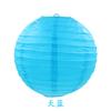 Hot sale 1pc  4" 6" 8" 10"12" 14" 16" Orange Chinese Paper Lanterns Round Paper Ball Lamps Wedding Christmas Party Lampion Decor