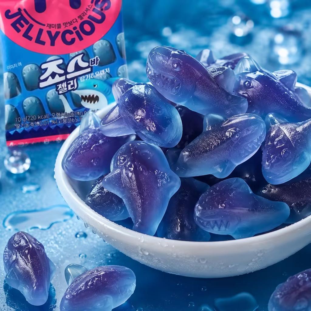 Lotte Haai-vormige Gummy Snoep 70g