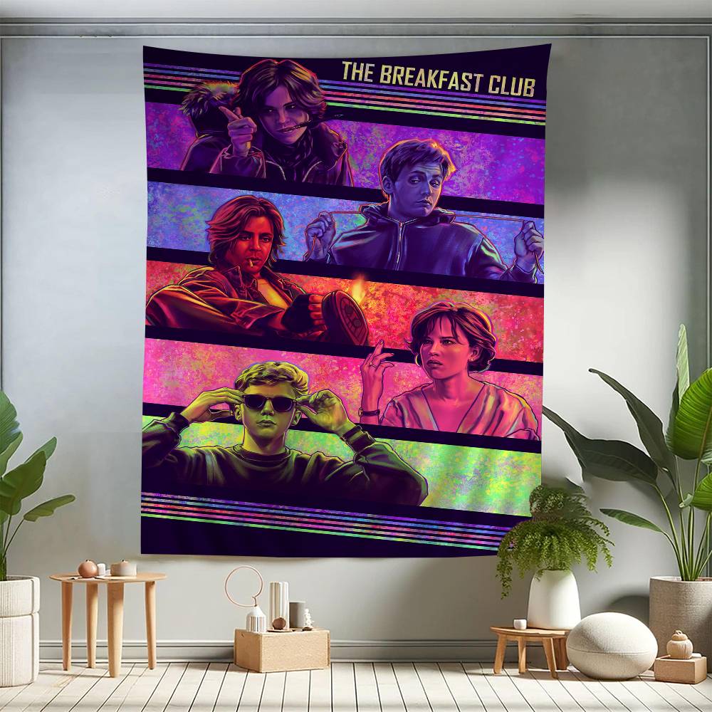 The Breakfast Club Anime Arazzo Arte Fantascienza Stanza Arredamento Casa Arte da Parete Decorazione