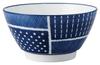 Kaden KOYO Koyo Koseiran Indigo Lattice Soba Japanese Mino Dishwasher Made In 56783136 Ceramics, (ancient Blue) Pattern, Bowl, Tableware, Ware, Safe,
