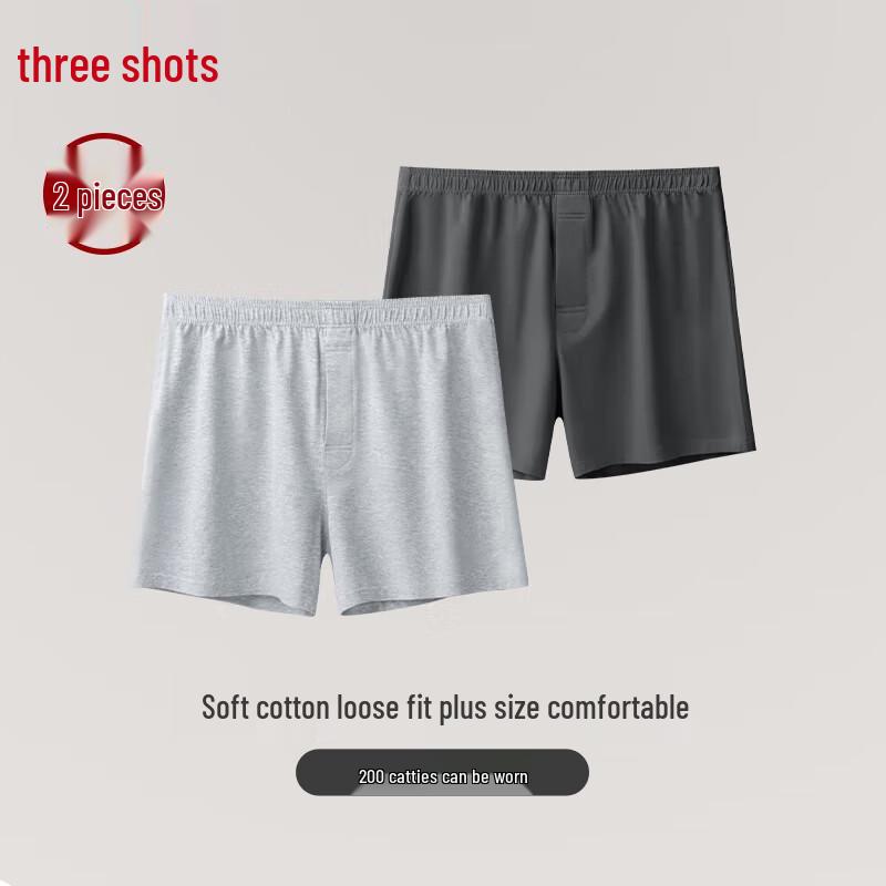 Sanquan Men's Pure Cotton Loose Boxer Shorts
