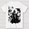 Skywalkers Sumi-e Unisex 100% Cotton Summer Casual Cool Loose T-Shirt