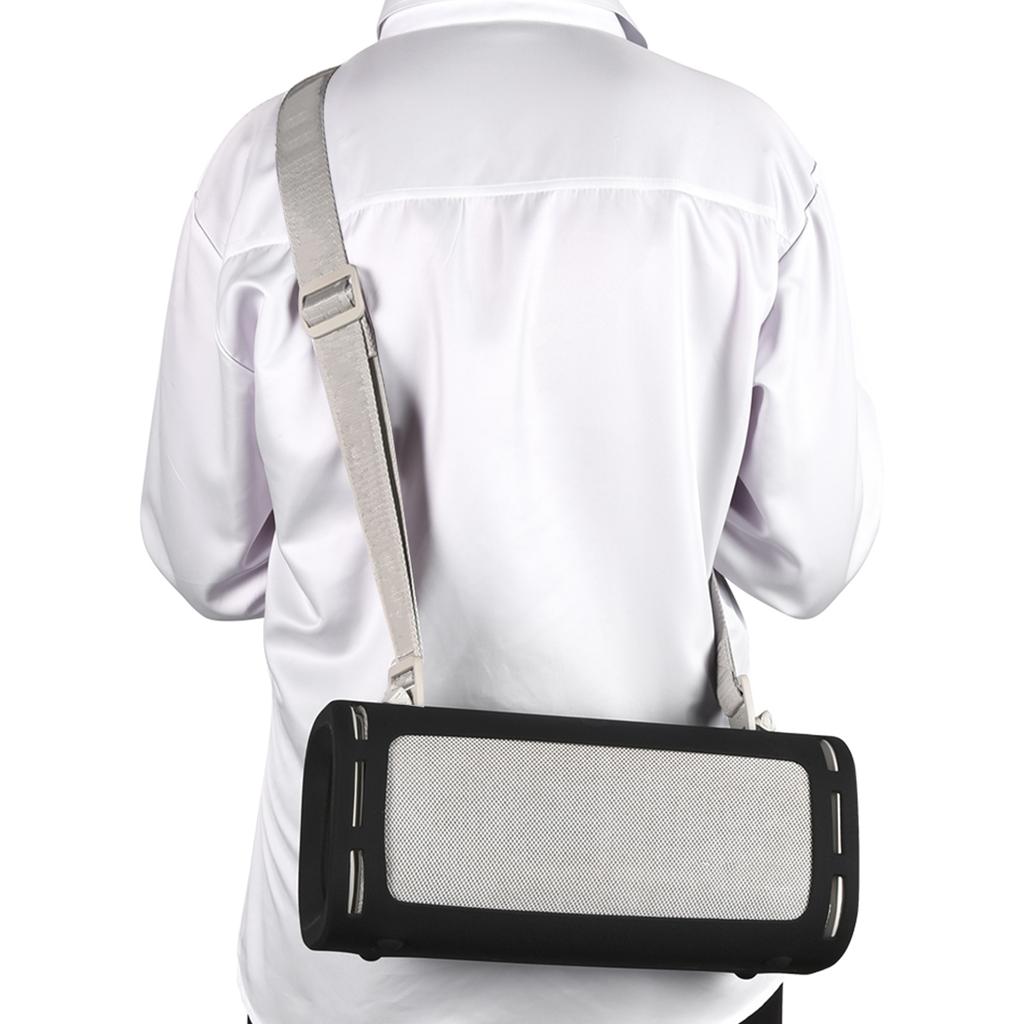 Silicone Protective Cover For Sony ULT Field 5 Portable Speaker Black White Slim Fit Case Anti-Scratch Carrying Sleeve Accessory