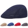 Summer Newsboy Style Mesh Breathable Beret Hat Peaked Cap Sun Hat