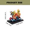PRETYZOOM Feng Shui Eingang Tierkreis Glück Geld Glücksverbesserung Feng Shui Drache Chinesischer Tischdrache Büro-Ornament, Drache, Ornament,