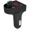 Bluetooth-compatible 4.2 FM Transmitter Car Charging Adapters Double USB Car Charger Cigarettes Lighter Adapters