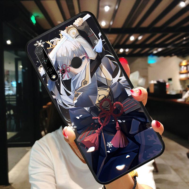 Genshin Impact Game Yan Fei Phone Case For Huawei P50 Pro P30 P40 Lite P40Pro P20 lite P10 Plus Mate 20 Pro Mate20 X