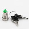 Industrial Grade Key Switches 2 Position On/Off Operation 500000 Mechanical Cycles IP54 Protection for Auto Motorcycle