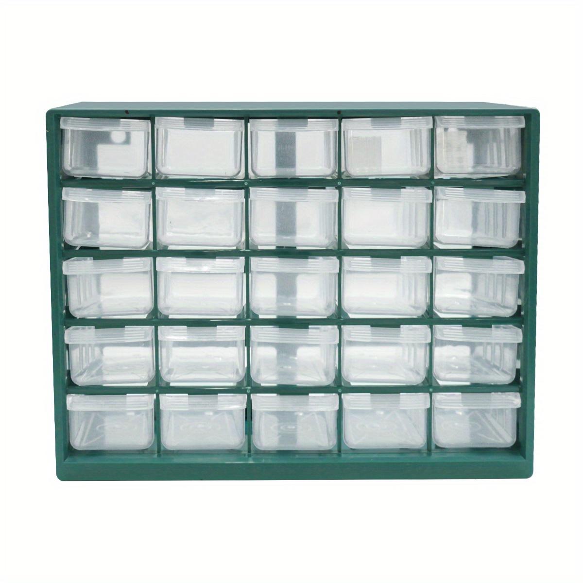 Ящик-органайзер для деталей с множеством отделений выдвижной настенный комбинированный для инструментов для строительных блоков для хранения винтов органайзер для инструментов темно-зеленого 7950₽