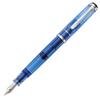 Pelikan Classic M205 Special Edition Blue Demonstrator Fountain Pen Broad Nib