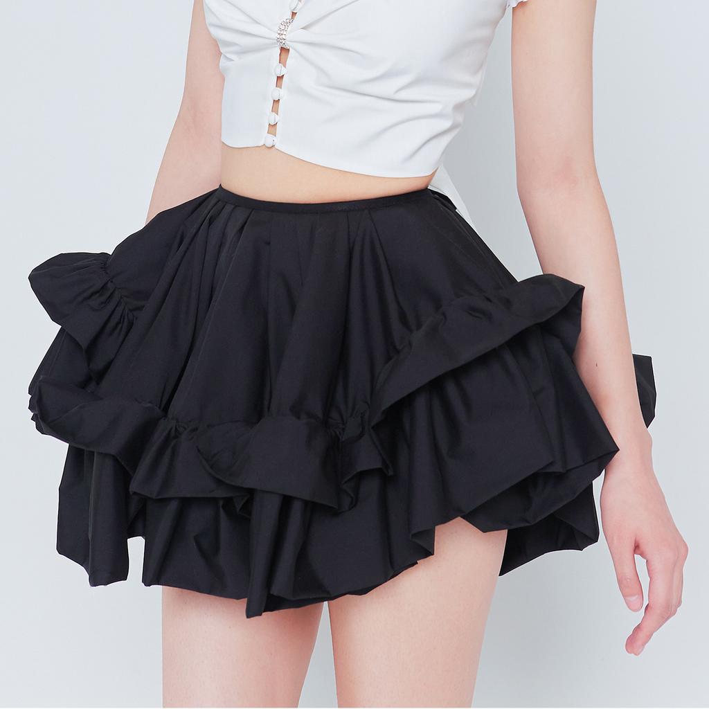 Leobyui Black Cloud Skirt