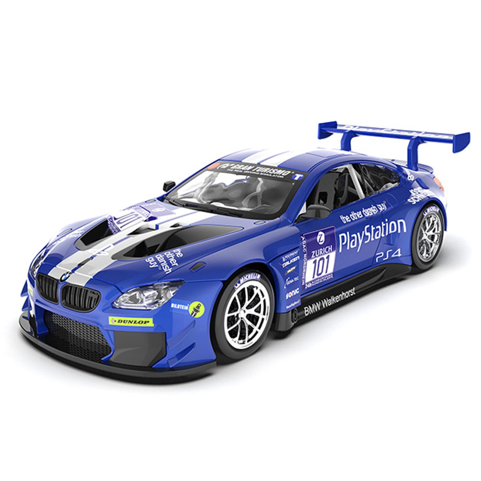 

1/32 BMW M6 GT3 Раллийный Автомобиль Сплав Модель Автомобиля Игрушка Литье под Давлением Звук и Свет Автомобильные Игрушки для Детей Транспортное Средство синий