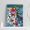 Klassische Anime Saint Seiya Poster Drucke Japan Cartoon Jungfrau Goldener Ritter Leinwandbild Wandkunst Bild Wohnzimmer Heimdekoration