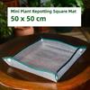 1 szt. 0,5 m/1 m Kwadratowa Mata do Przesadzania Roślin Wodoodporna Przechwytywacz Brudu do Transplantacji Tarp do Sadzenia Bonsai Sukulentów