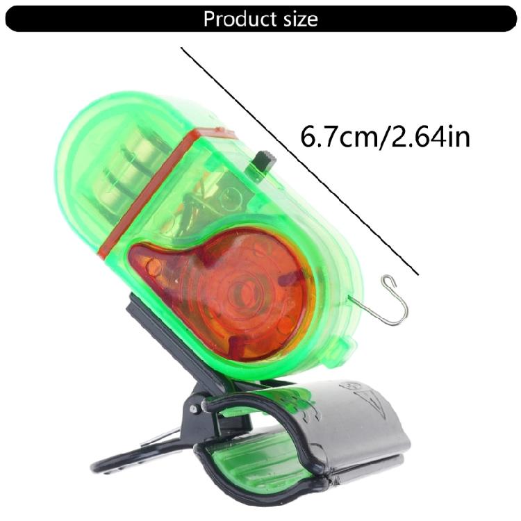 Rotating Clip Fishing Alarm Reliability Fishing Bites Alerts Strong Silicones Clip Fishing Bells Accessories