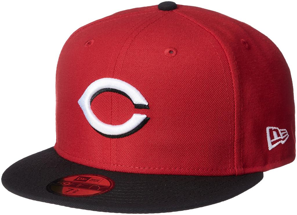 Baseballová čepice 59FIFTY MLB Cincinnati Reds Road Free [New Era] On-Field Šarlatová/Černá