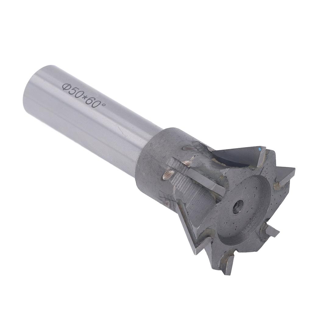 Schwalbenschwanzfräser, Abschrecken, Hartmetall, 6 Klingen, gerader Schaft, Fräswerkzeug für Edelstahl