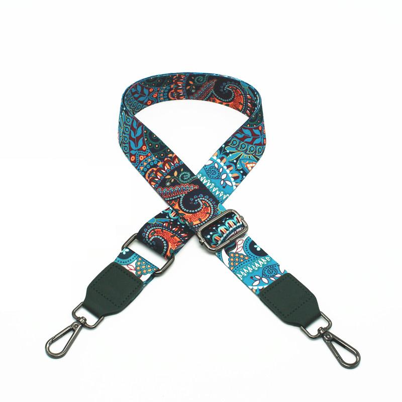 Colorful Bag Straps Nylon Crossbody Messenger Detachable Adjustable Handbag Shoulder Strap Women Purse Belt Accessory 3.8cm Wide