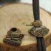 T29 Panzermodell Messing Messerperlen Outdoor EDC Schirmseil Schlüsselanhänger Anhänger DIY Armbänder Zubehör Lanyard Anhänger