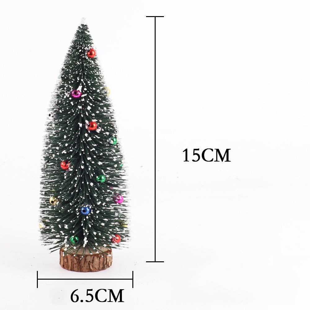 15/25cm Mini Christmas Tree Fake Pine Trees DIY Photo Prop for Home Decoration 2025 New Year Gift  DIY Craft Desktop Xmas Decor