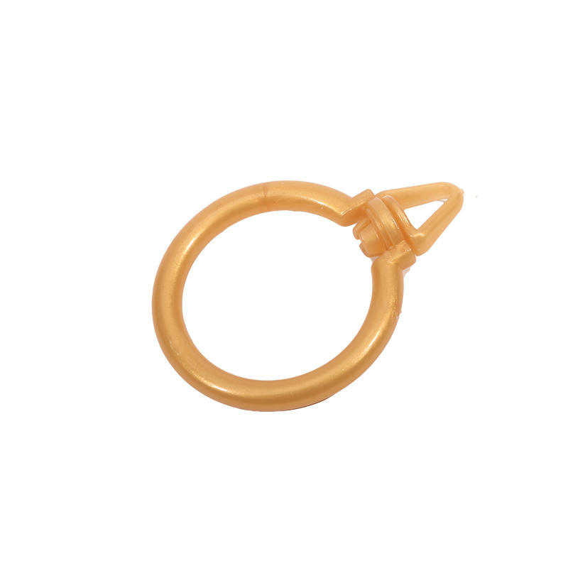 Langlebige 35mm Innere Plastik-Vorhangringe Kürbisform Heim Dusche Fenster Bad Vorhanghaken Stangenclips Zubehör