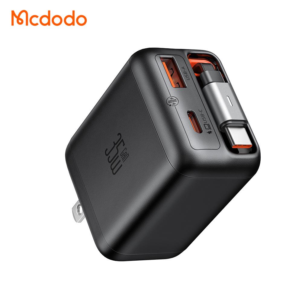 

Mai Duo Duo FreeGo 35W Fast Charger with Retractable A+C Cable and Earphone Charging Head (US Standard)