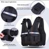 Adjustable Reflective Weighted Vest for Fitness Training