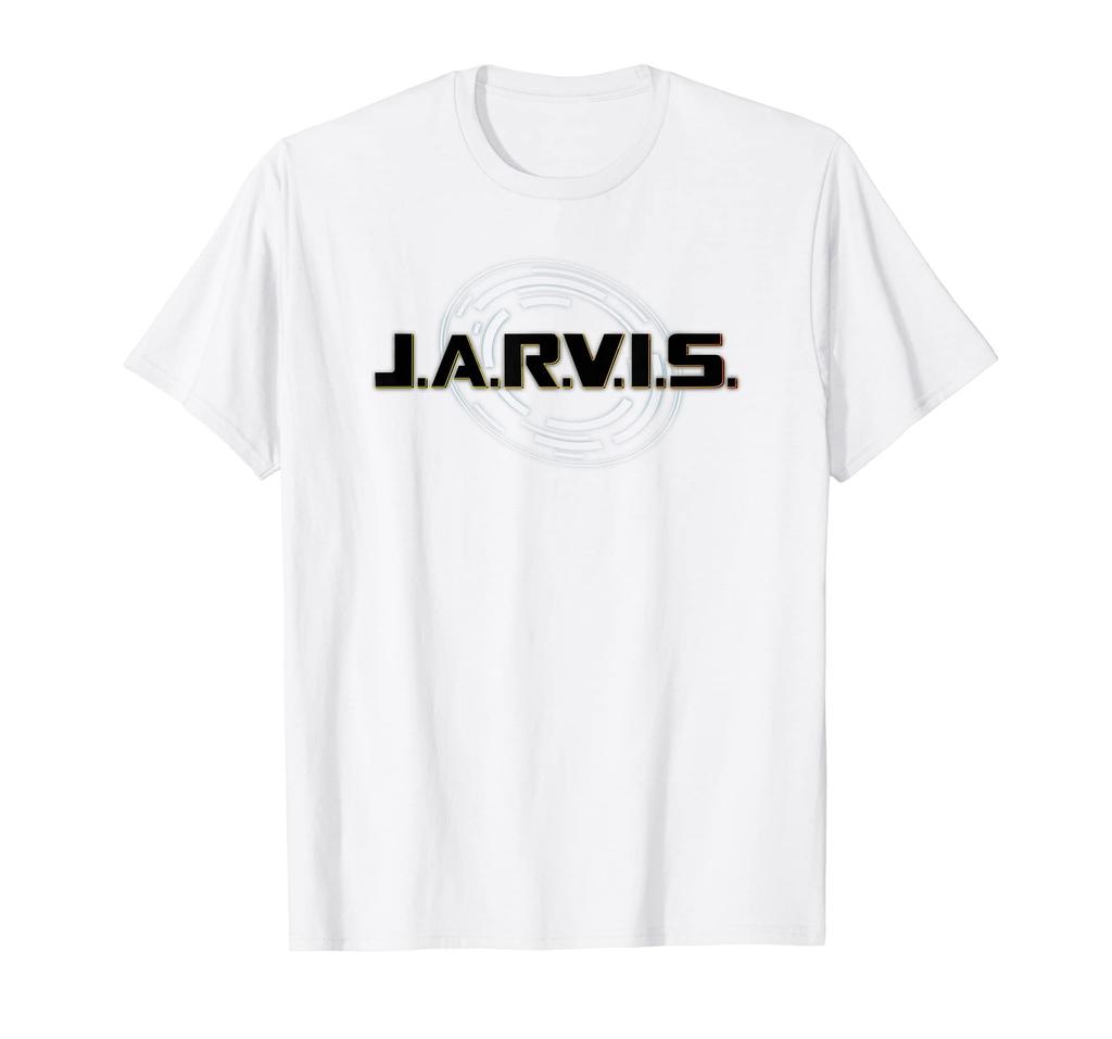 Marvel Tony Stark J.A.R.V.I.S. Logo T-Shirt